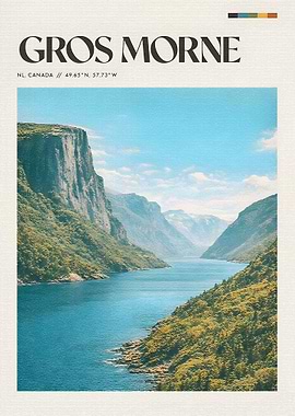 Gros Morne National Park Poster