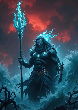 God of the Sea with Trident