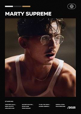 Marty Supreme Movie Poster