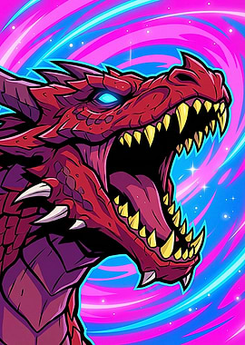 Red Dragon Roaring