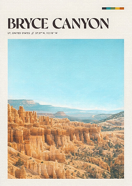 Bryce Canyon National Park Poster