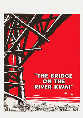 The Bridge on the River Kwai Movie Poster