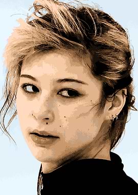 Close-up of a Woman Skater Sport Portrait