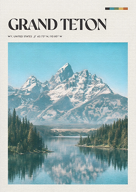 Grand Teton National Park Poster