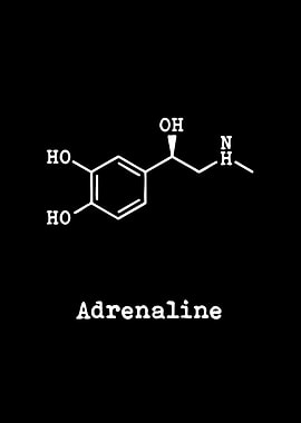 Adrenaline Chemical Structure