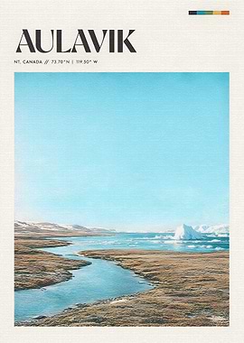 Aulavik National Park Poster