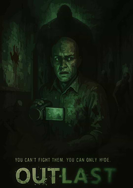 Outlast Video Game Poster