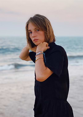 Maya Hawke on the Beach