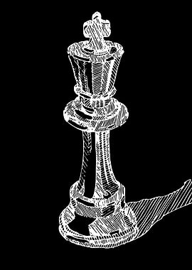 Chess King Sketch