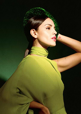 Eiza Gonzalez in Green Fashion