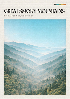 Great Smoky Mountains Landscape