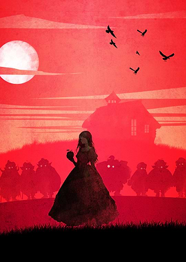 Snow White and the Seven Dwarfs Silhouette