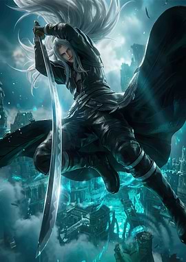 Sephiroth with Masamune Sword