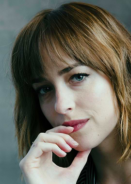 Dakota Johnson Close-Up Portrait