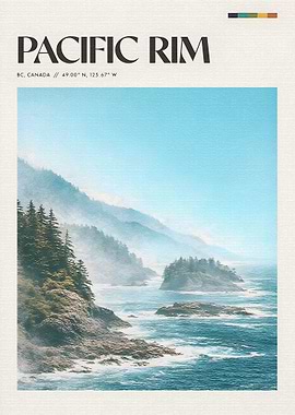 Pacific Rim BC Canada Coastline