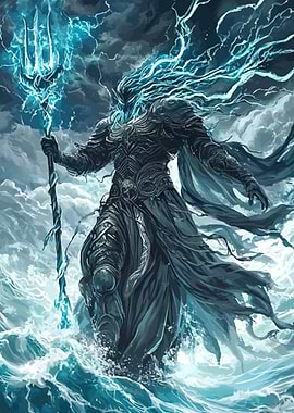 God of the Sea with Trident