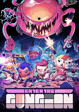 Enter the Gungeon Game Art
