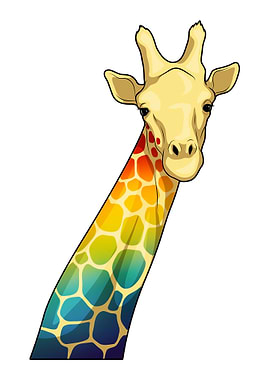 Giraffe Rainbow