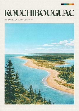 Kouchibouguac National Park Poster