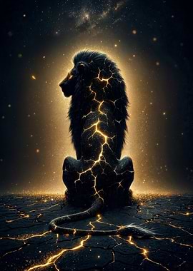 Lion of Cosmic Fire