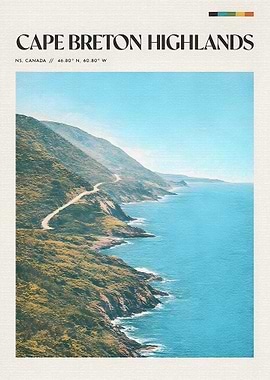 Cape Breton Highlands Coastal Road