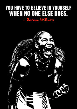 Serena Williams Motivational Quote