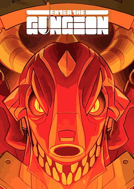 Enter the Gungeon Game Art