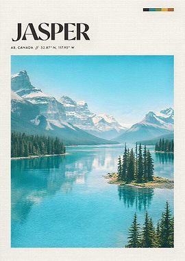 Jasper National Park Landscape
