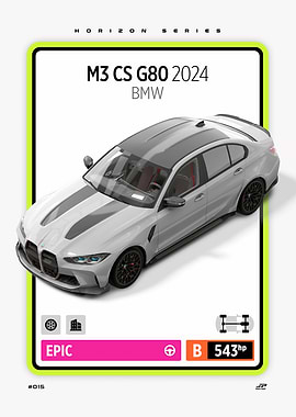 BMW M3 CS G80 2024 Card