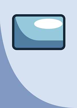 Minimalist Among Us White Helmet