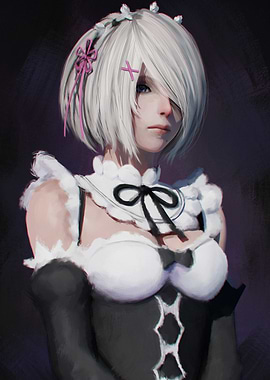 Rem from Re:Zero Maid Outfit