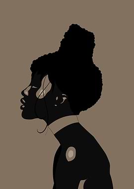 Stylized Portrait of a Woman