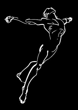 Dynamic Figure in Motion