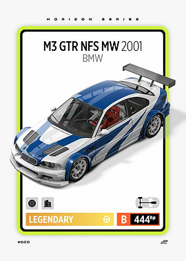 BMW M3 GTR NFS MW 2001