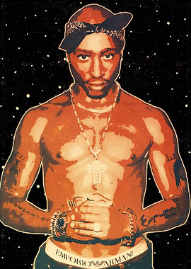 Tupac Shakur Portrait