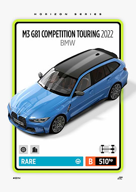 BMW M3 G81 Competition Touring 2022 Card