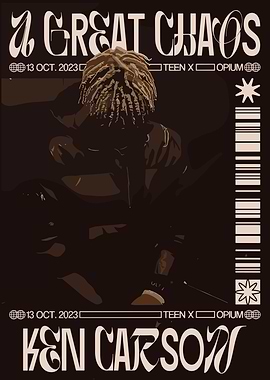 Ken Carson A Great Chaos Poster