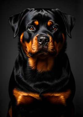 Rottweiler Portrait