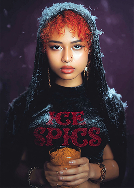Ice Spice Holding Spices