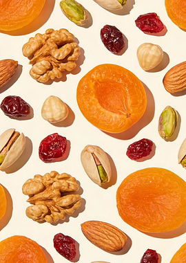 Assortment of Dried Fruits and Nuts