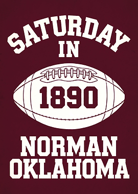 Saturday in 1890 Norman Oklahoma Football