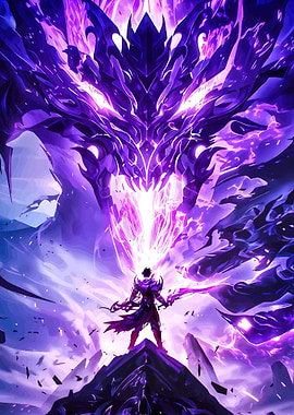 Epic Fantasy Battle Scene