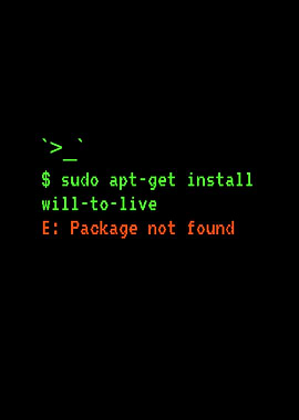 Sudo Install Will to Live Linux Command Error