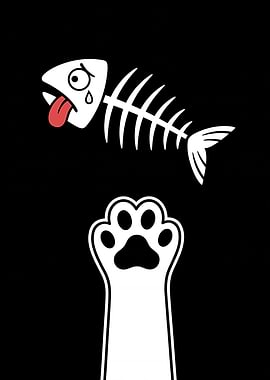 Sad Fishbone and Cat Paw