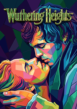 Wuthering Heights Pop Art Couple