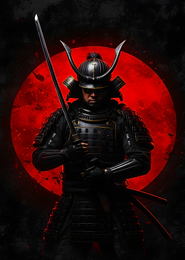 Samurai Warrior with Katana