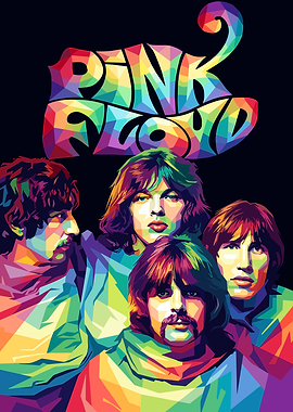 Pink Floyd Band Pop Art