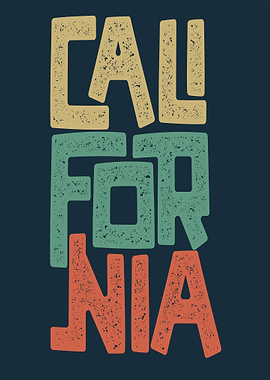 California Text Art
