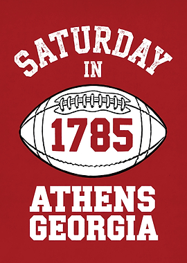 Saturday in 1785 Athens Georgia