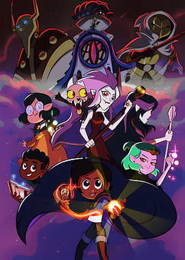 The Owl House Characters Poster